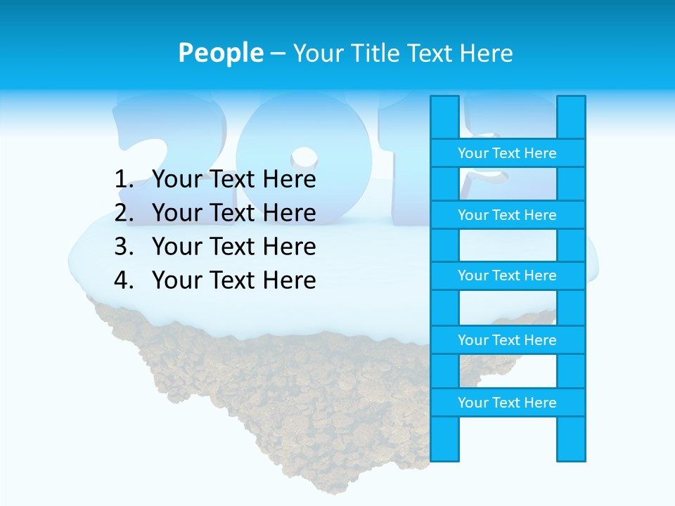 Year Little Fly PowerPoint Template