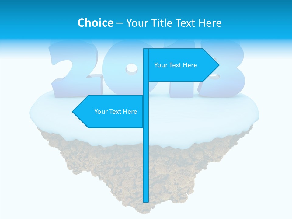 Year Little Fly PowerPoint Template