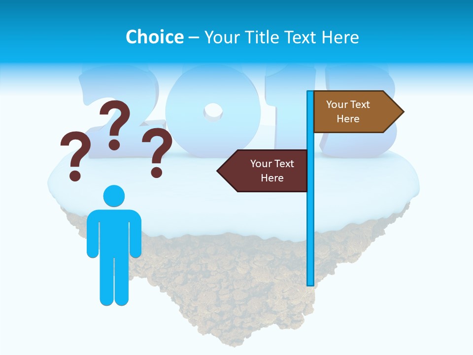 Year Little Fly PowerPoint Template