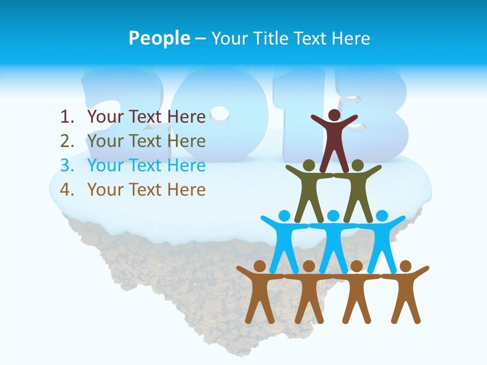 Year Little Fly PowerPoint Template