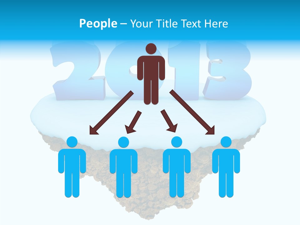 Year Little Fly PowerPoint Template