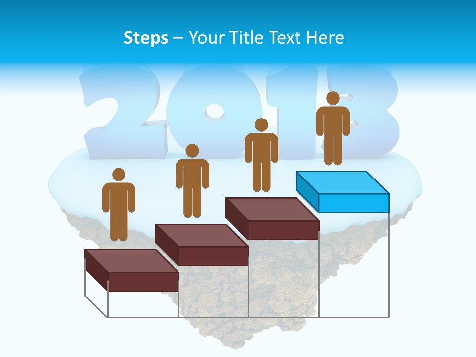 Year Little Fly PowerPoint Template