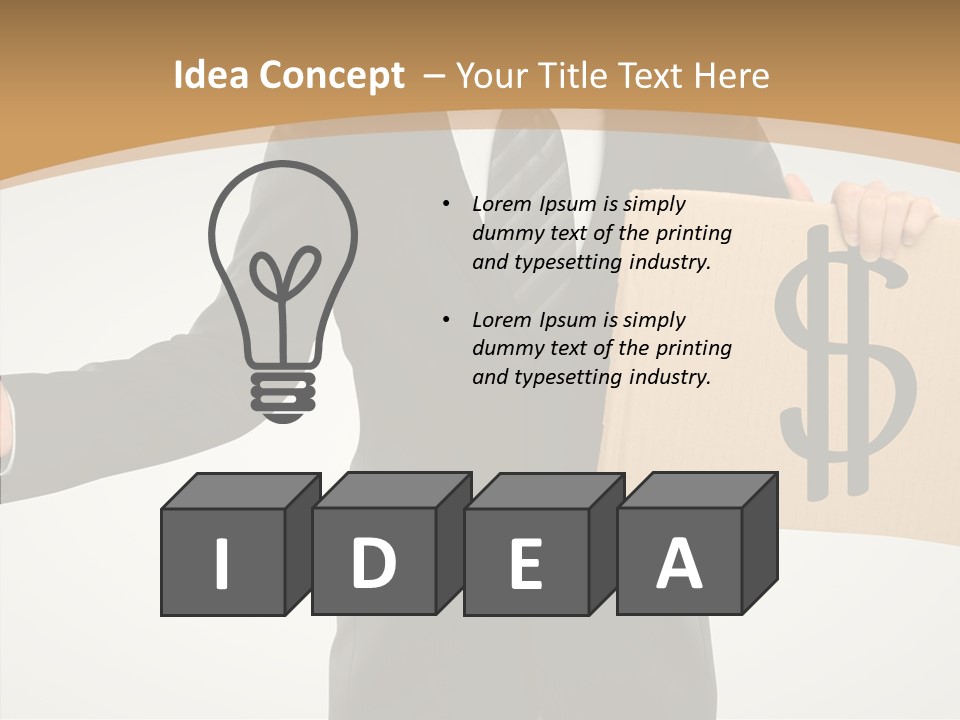 Brainstorming Paper Designer PowerPoint Template