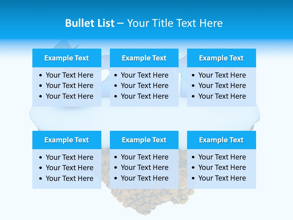 Nature Freeze Happy PowerPoint Template