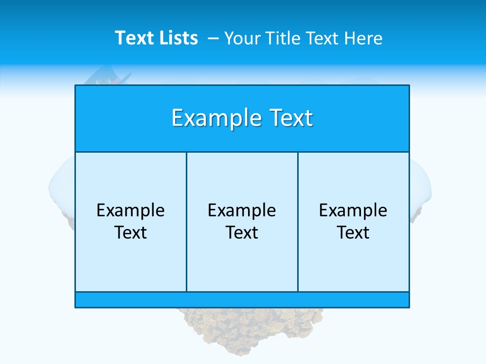 Nature Freeze Happy PowerPoint Template