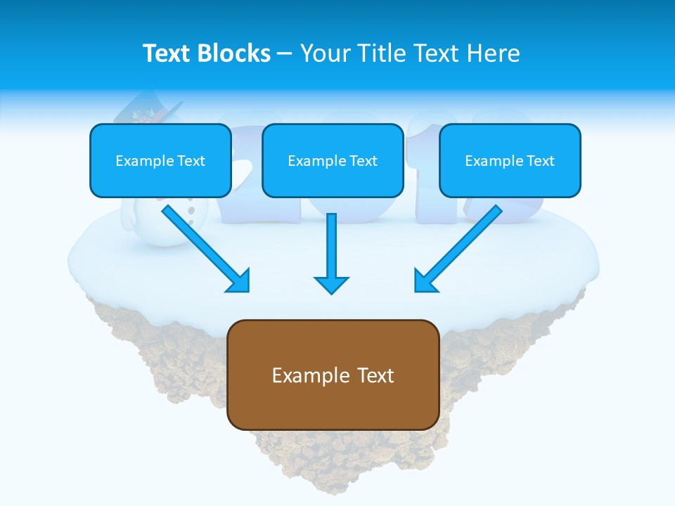 Nature Freeze Happy PowerPoint Template