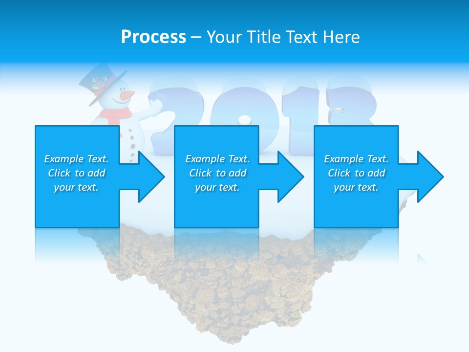 Nature Freeze Happy PowerPoint Template