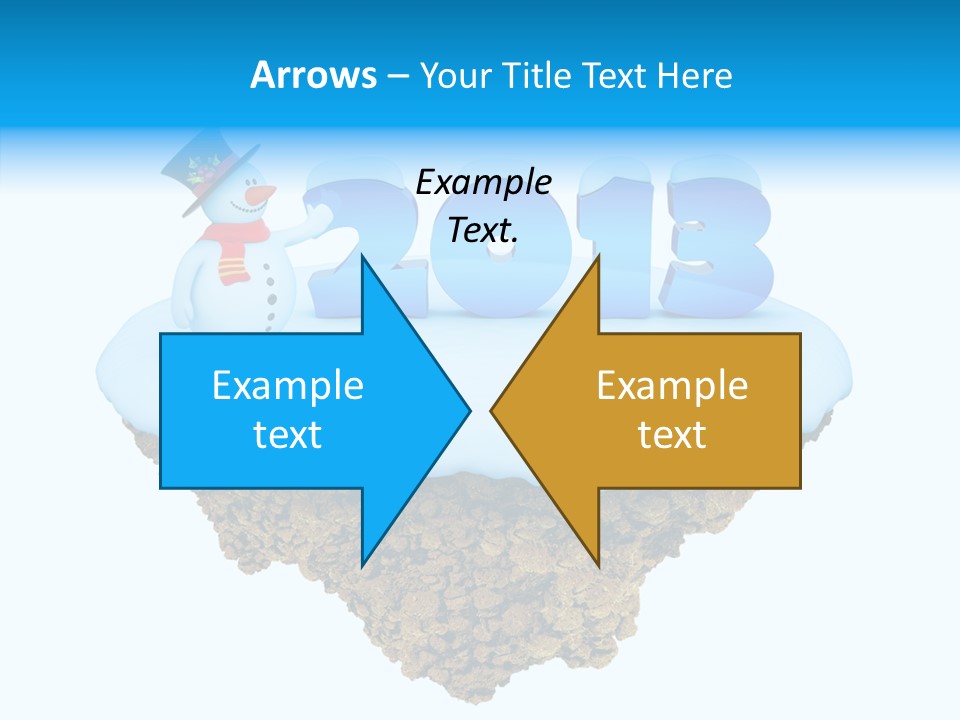 Nature Freeze Happy PowerPoint Template