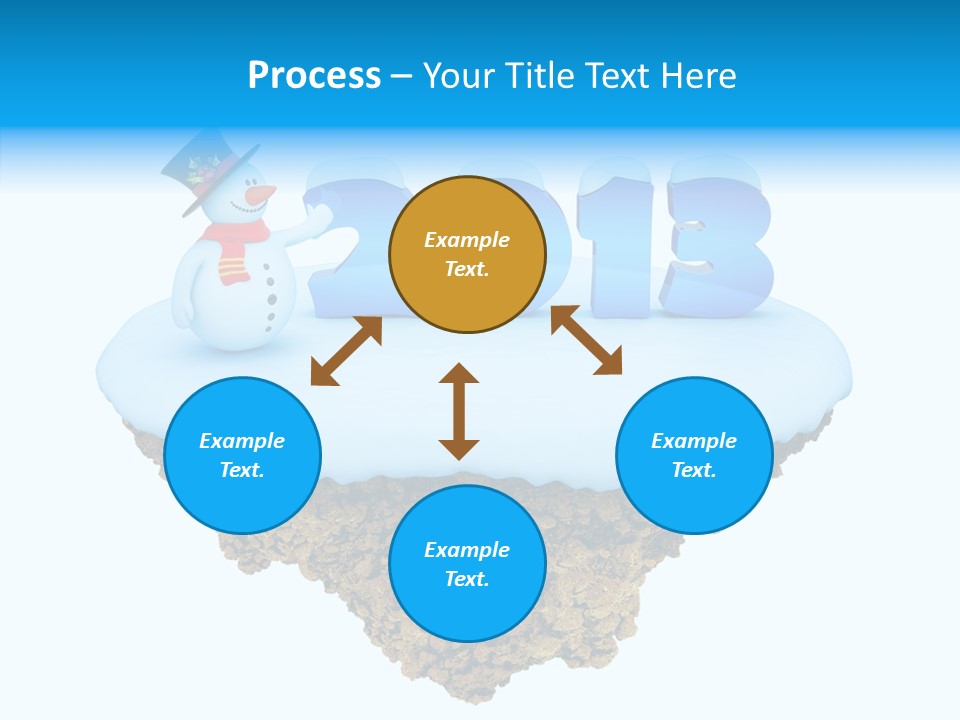 Nature Freeze Happy PowerPoint Template