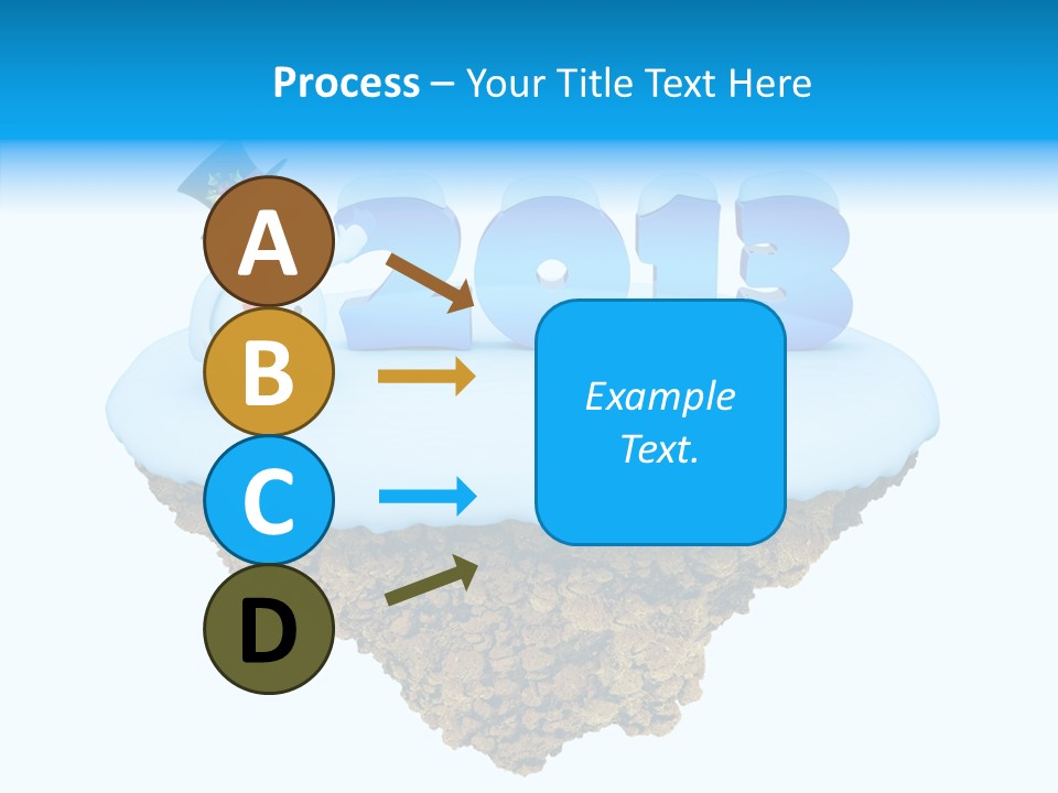 Nature Freeze Happy PowerPoint Template
