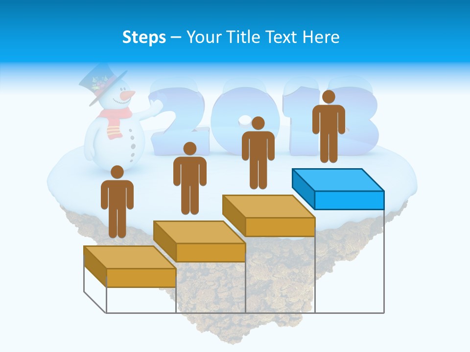 Nature Freeze Happy PowerPoint Template