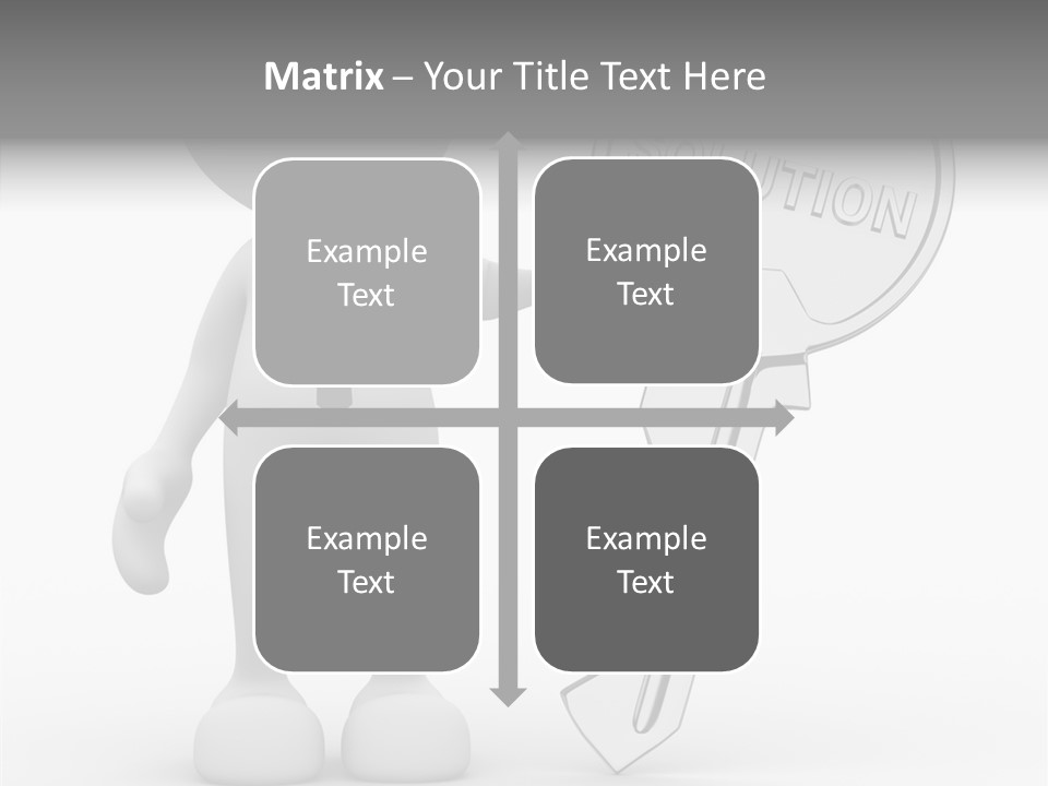 Guy Strategy Man PowerPoint Template