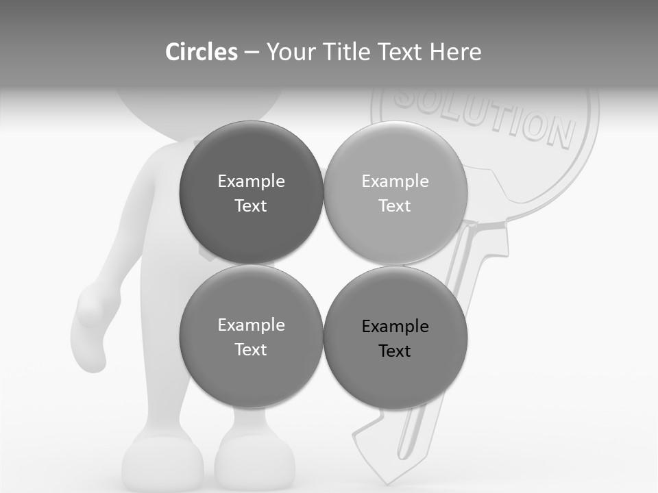 Guy Strategy Man PowerPoint Template