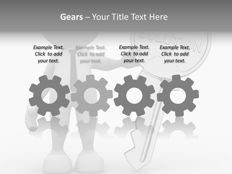 Guy Strategy Man PowerPoint Template