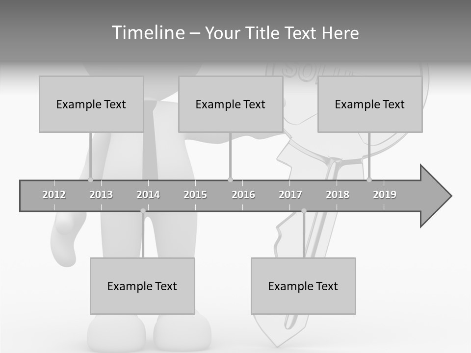 Guy Strategy Man PowerPoint Template