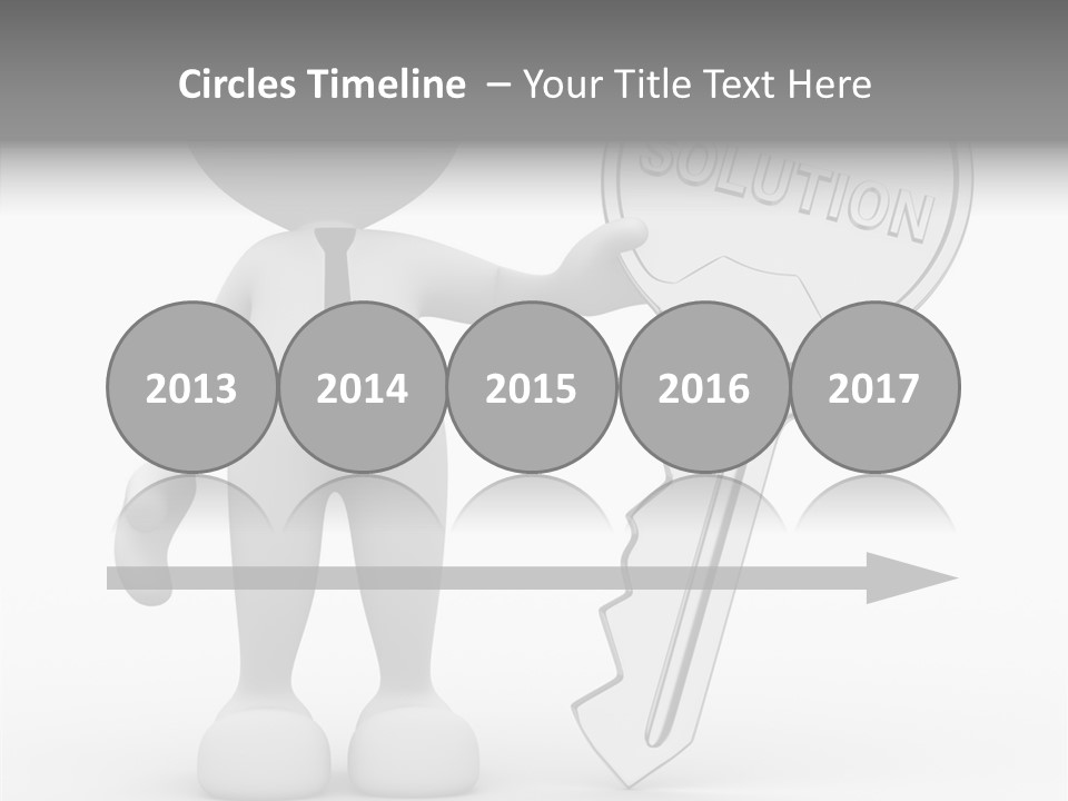 Guy Strategy Man PowerPoint Template