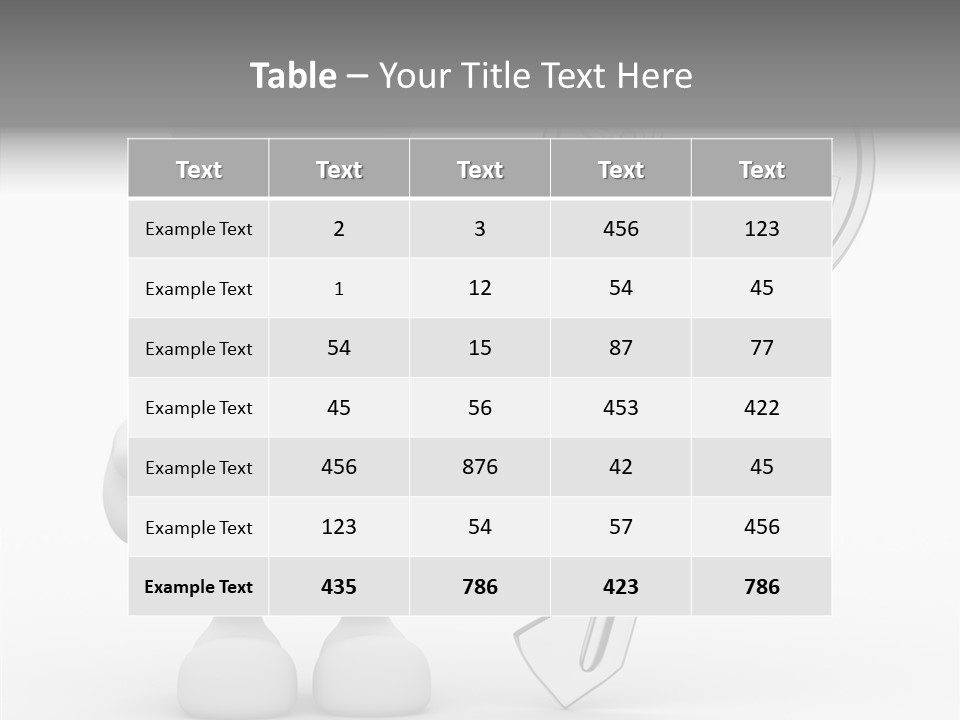 Guy Strategy Man PowerPoint Template