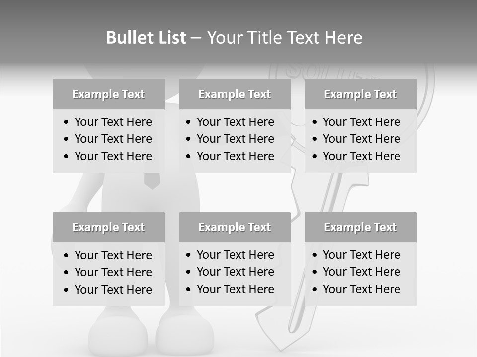 Guy Strategy Man PowerPoint Template