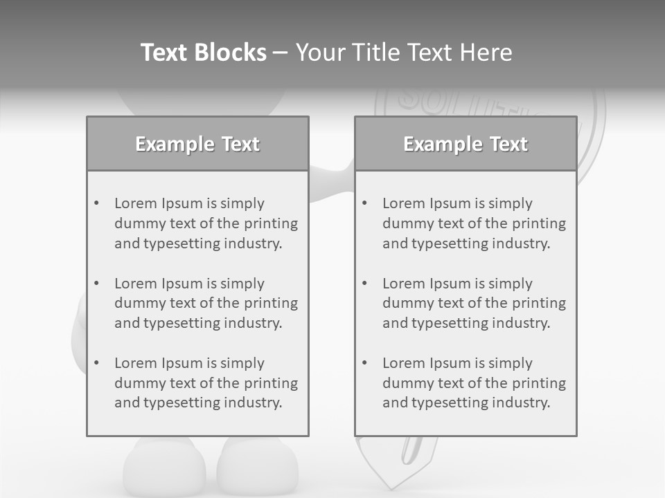 Guy Strategy Man PowerPoint Template