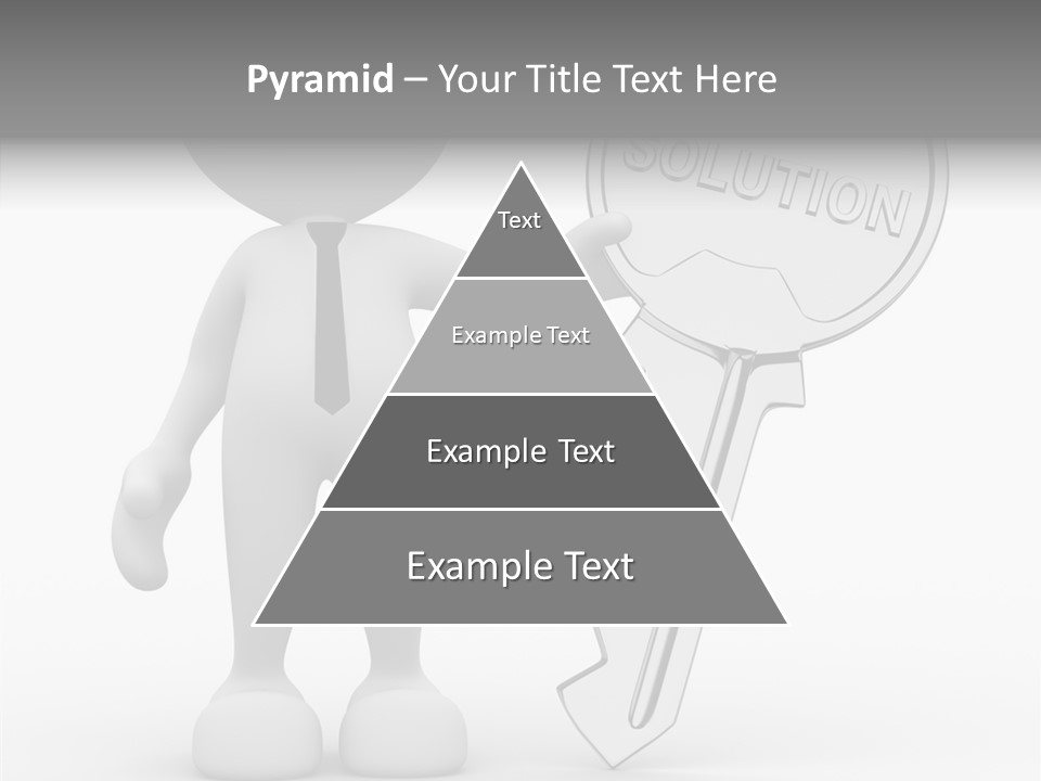 Guy Strategy Man PowerPoint Template