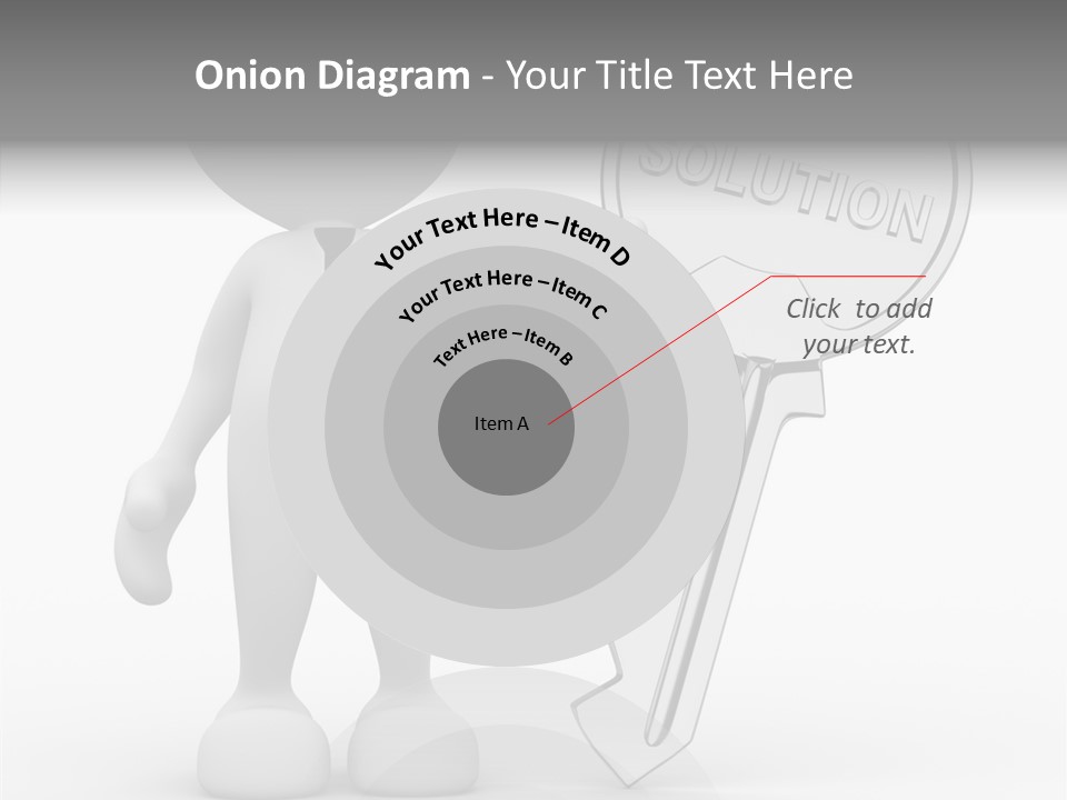 Guy Strategy Man PowerPoint Template