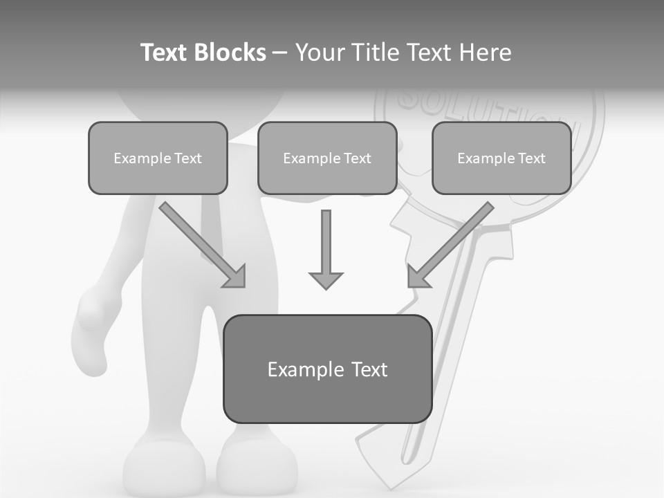 Guy Strategy Man PowerPoint Template