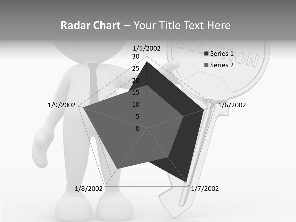 Guy Strategy Man PowerPoint Template
