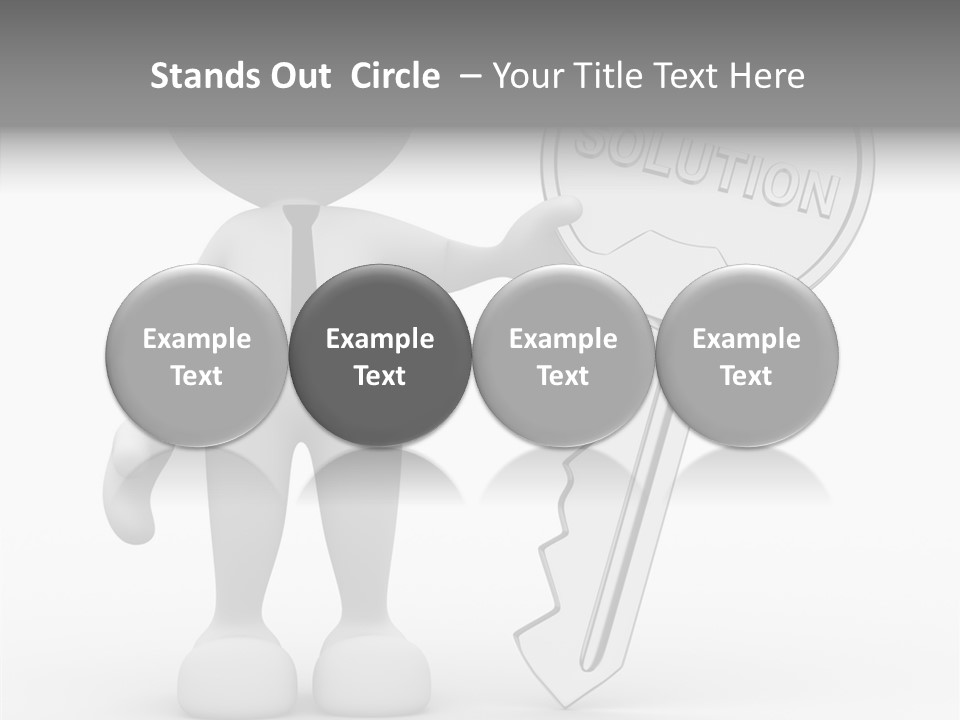 Guy Strategy Man PowerPoint Template