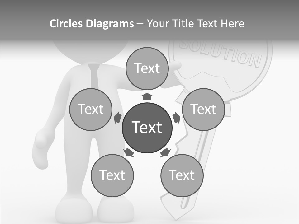 Guy Strategy Man PowerPoint Template