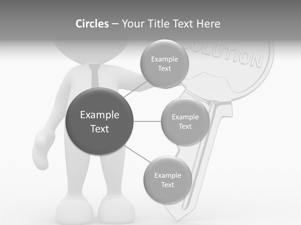 Guy Strategy Man PowerPoint Template