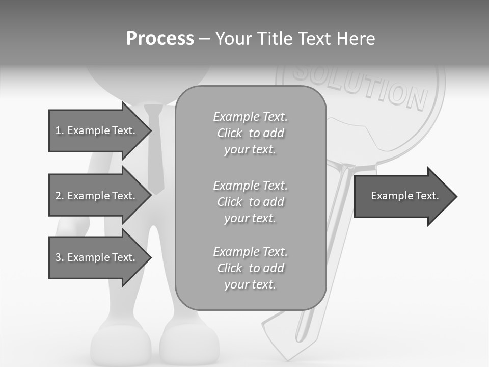 Guy Strategy Man PowerPoint Template