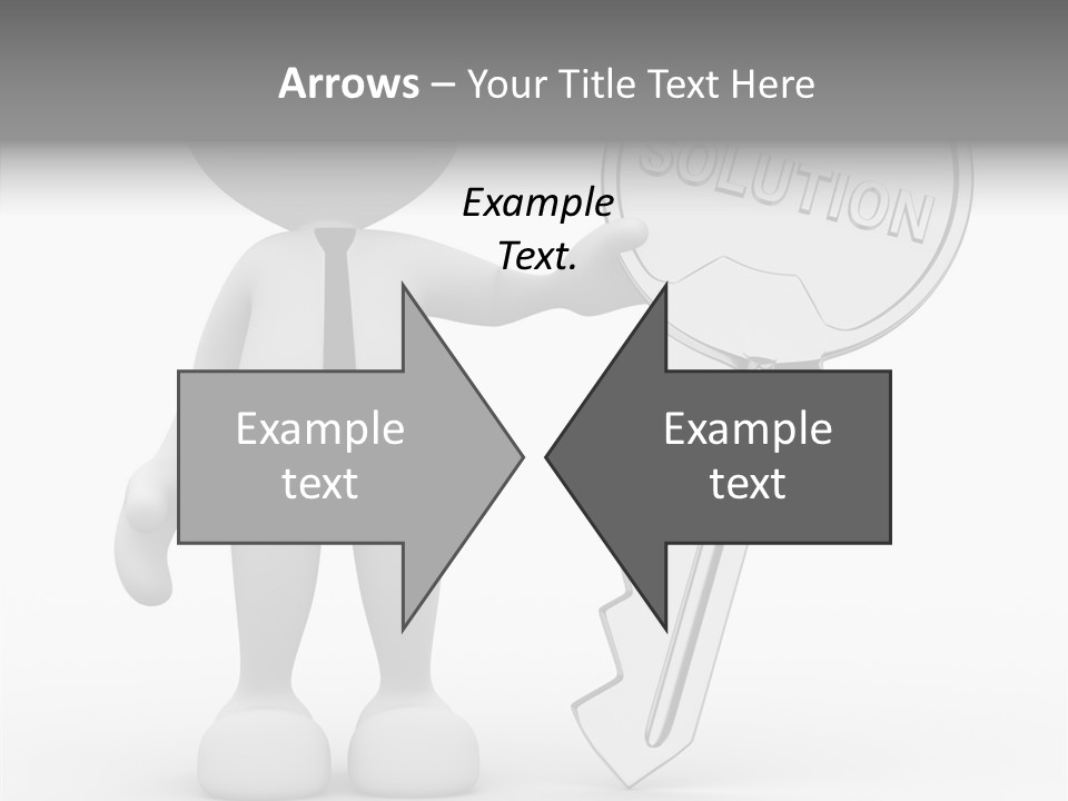 Guy Strategy Man PowerPoint Template