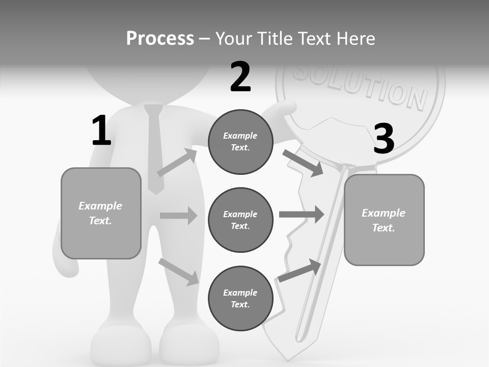 Guy Strategy Man PowerPoint Template