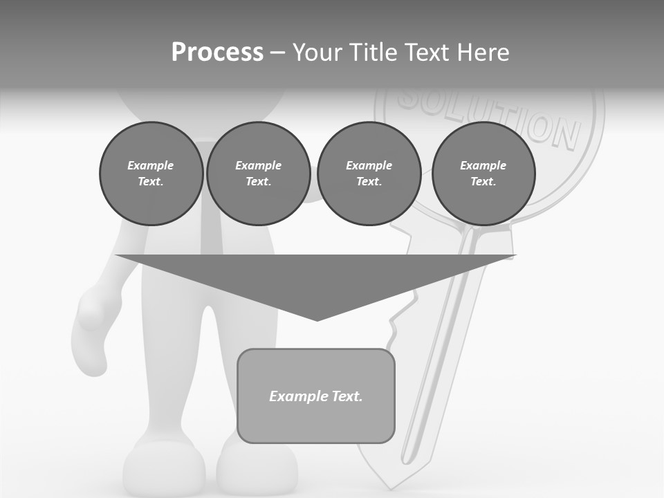 Guy Strategy Man PowerPoint Template