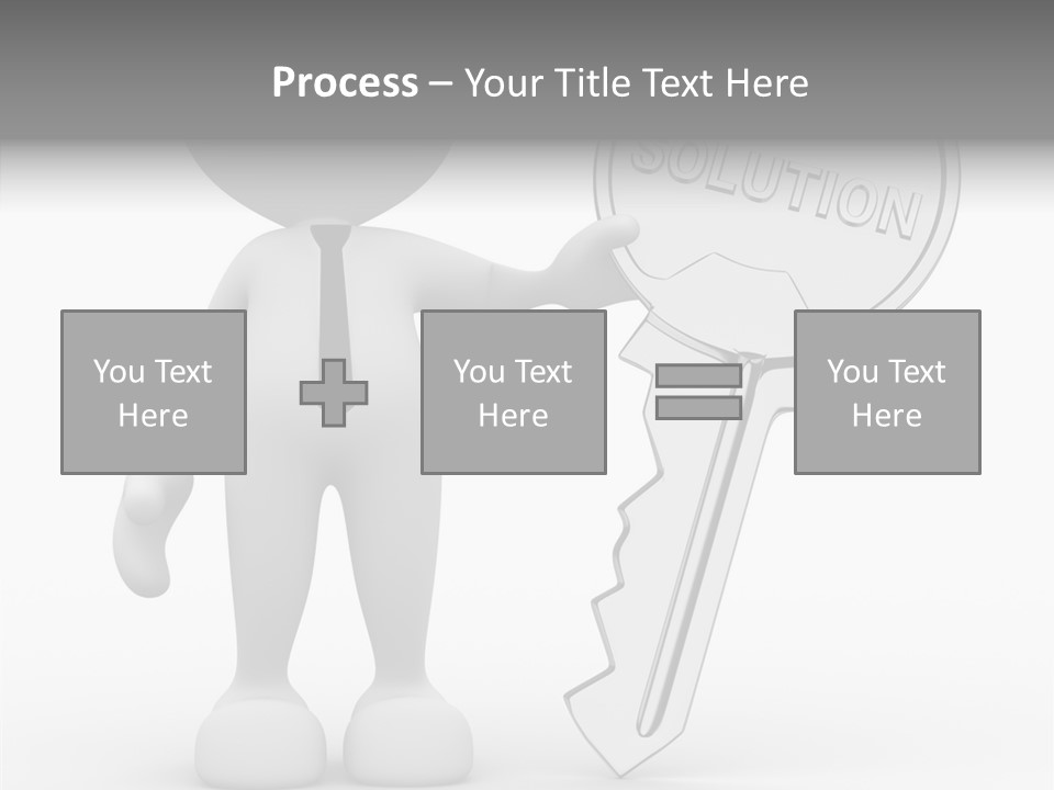 Guy Strategy Man PowerPoint Template