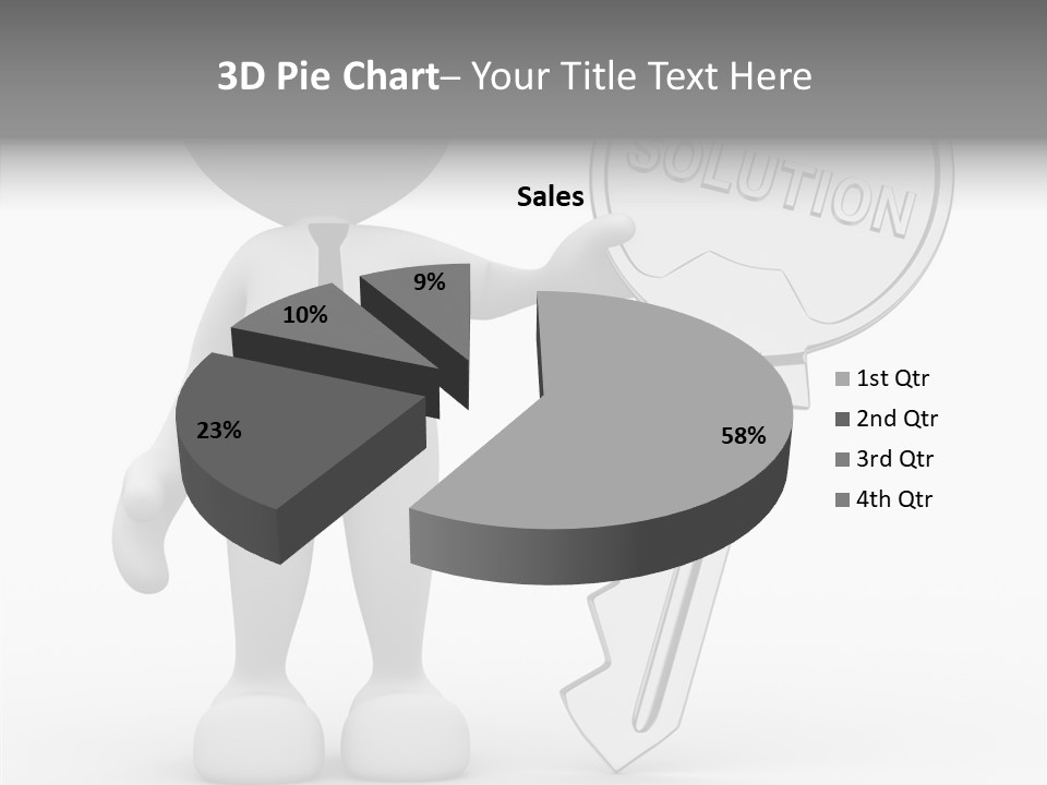 Guy Strategy Man PowerPoint Template