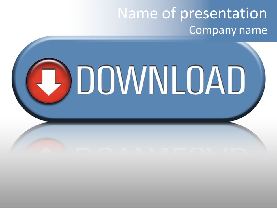 Mp Internet Download PowerPoint Template