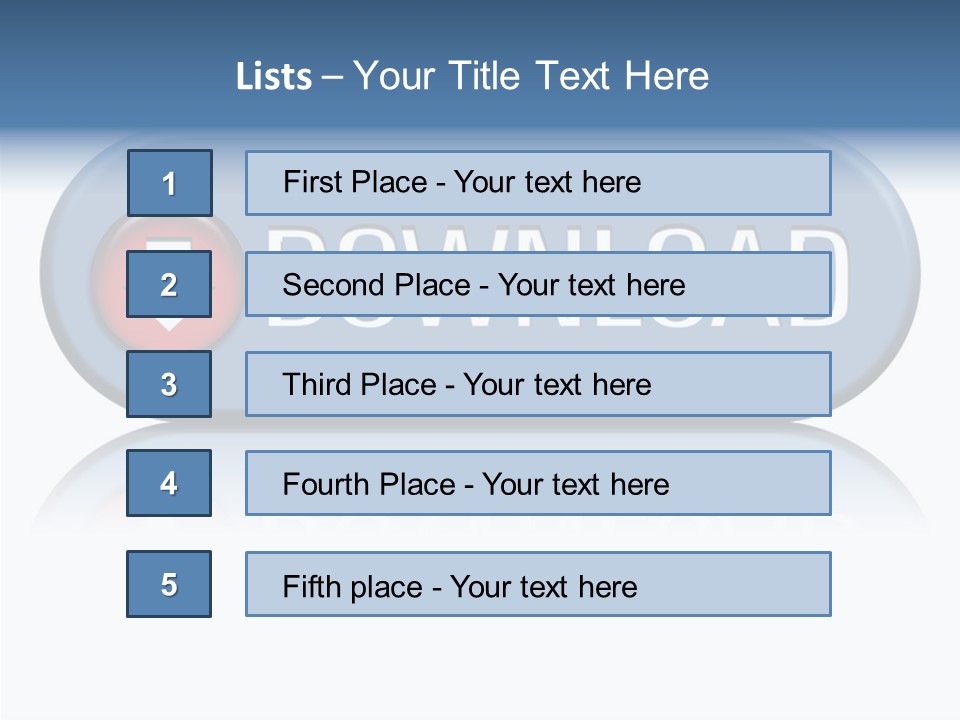 Mp Internet Download PowerPoint Template