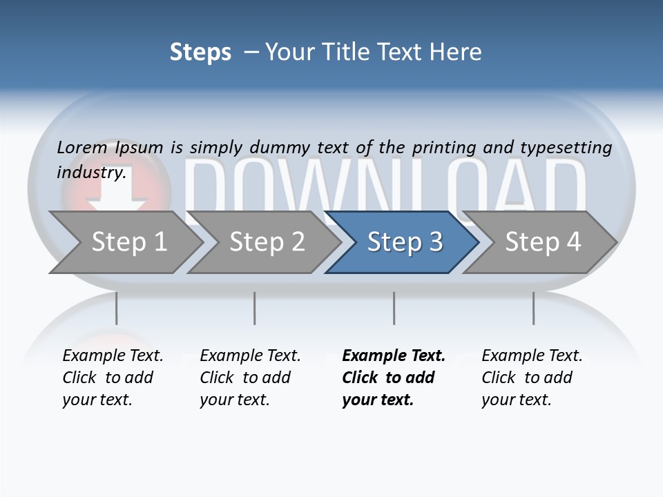 Mp Internet Download PowerPoint Template