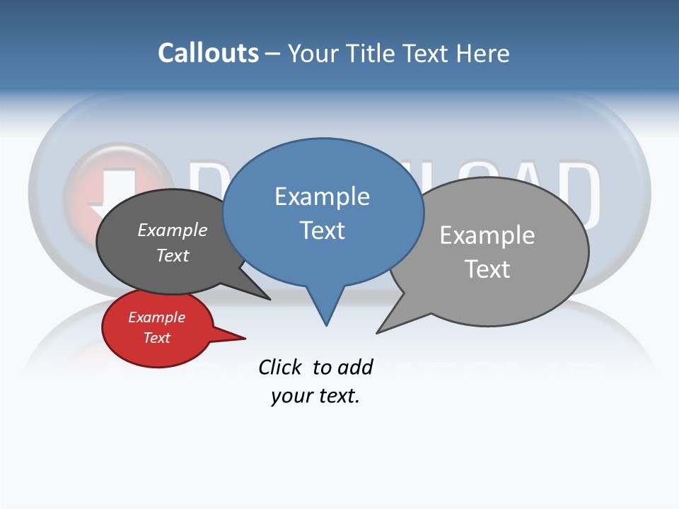 Mp Internet Download PowerPoint Template