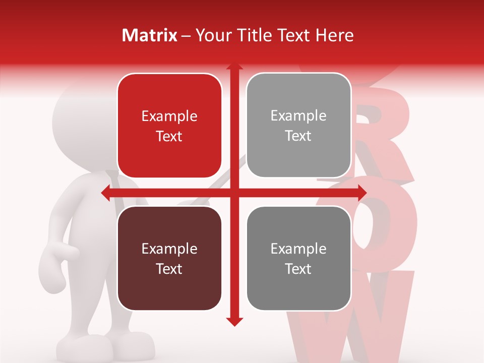 Firm Chart Grow PowerPoint Template