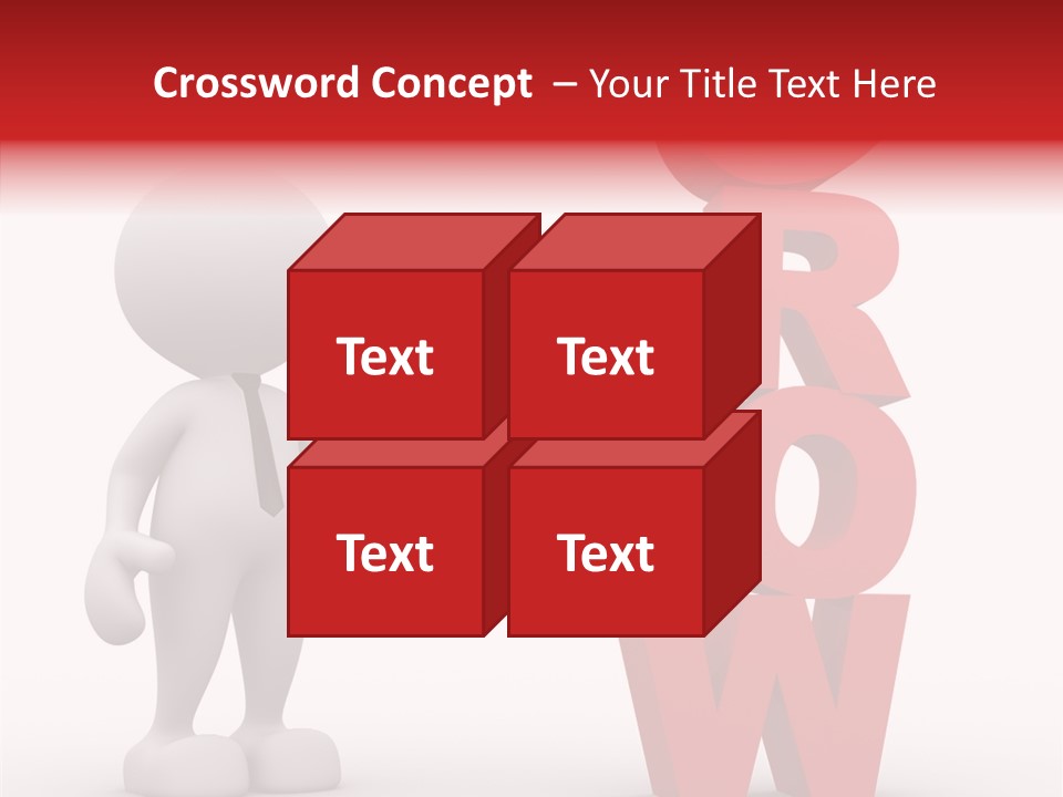 Firm Chart Grow PowerPoint Template