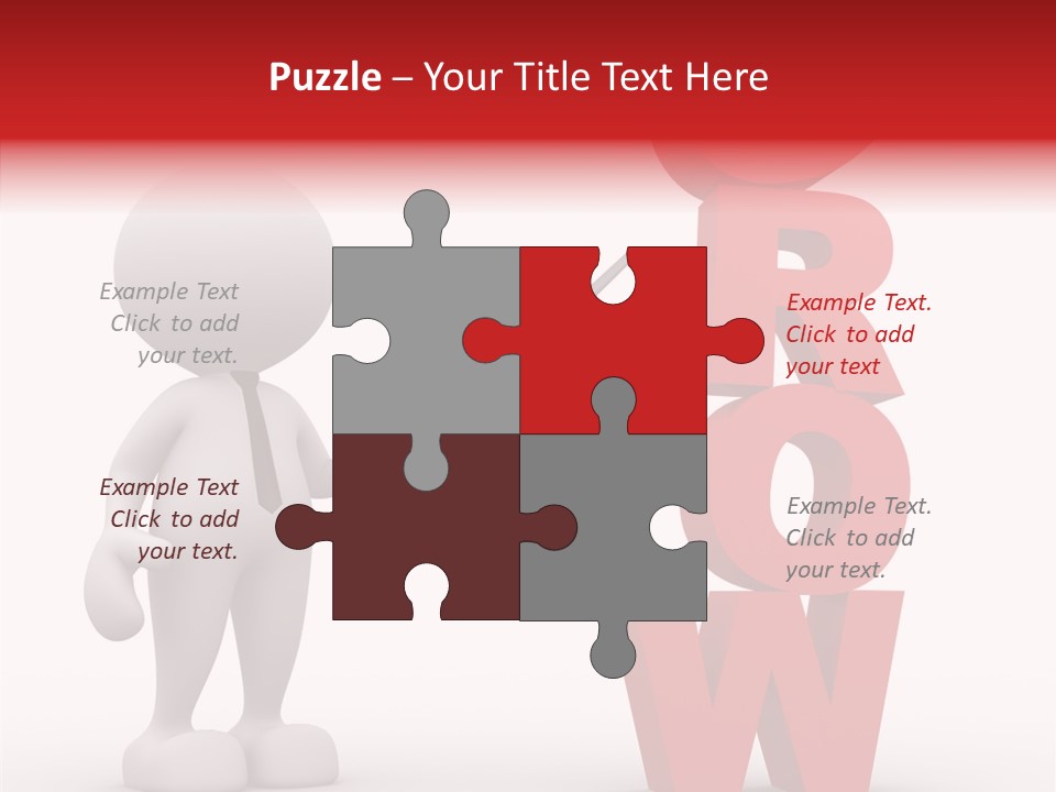 Firm Chart Grow PowerPoint Template