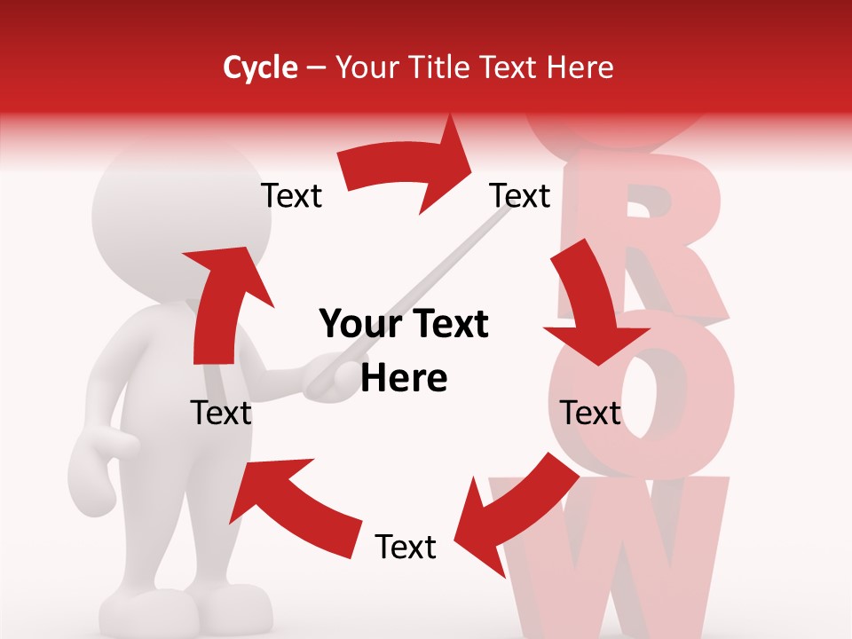 Firm Chart Grow PowerPoint Template