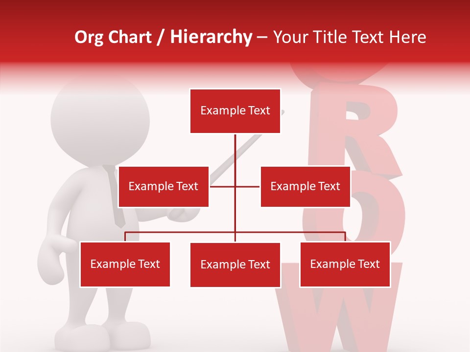 Firm Chart Grow PowerPoint Template