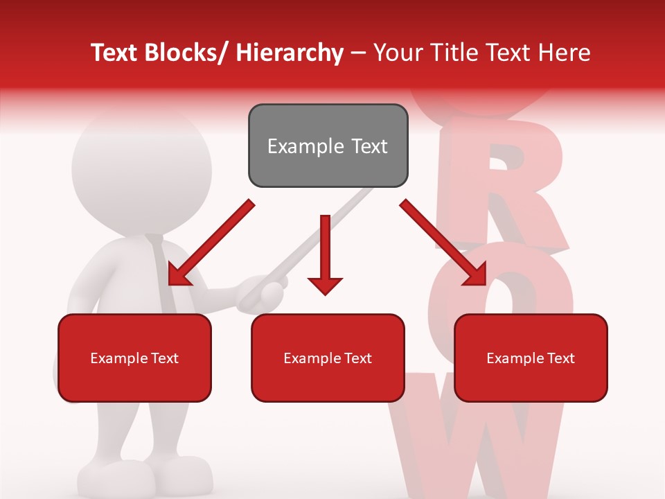 Firm Chart Grow PowerPoint Template