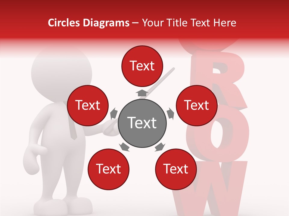 Firm Chart Grow PowerPoint Template