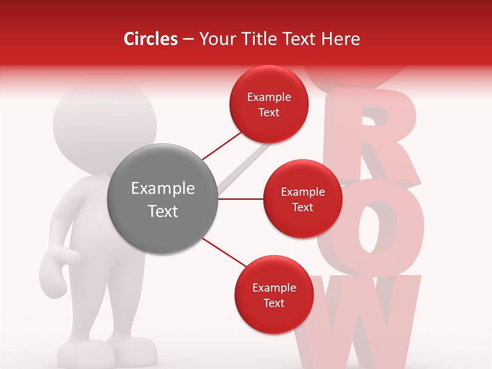 Firm Chart Grow PowerPoint Template