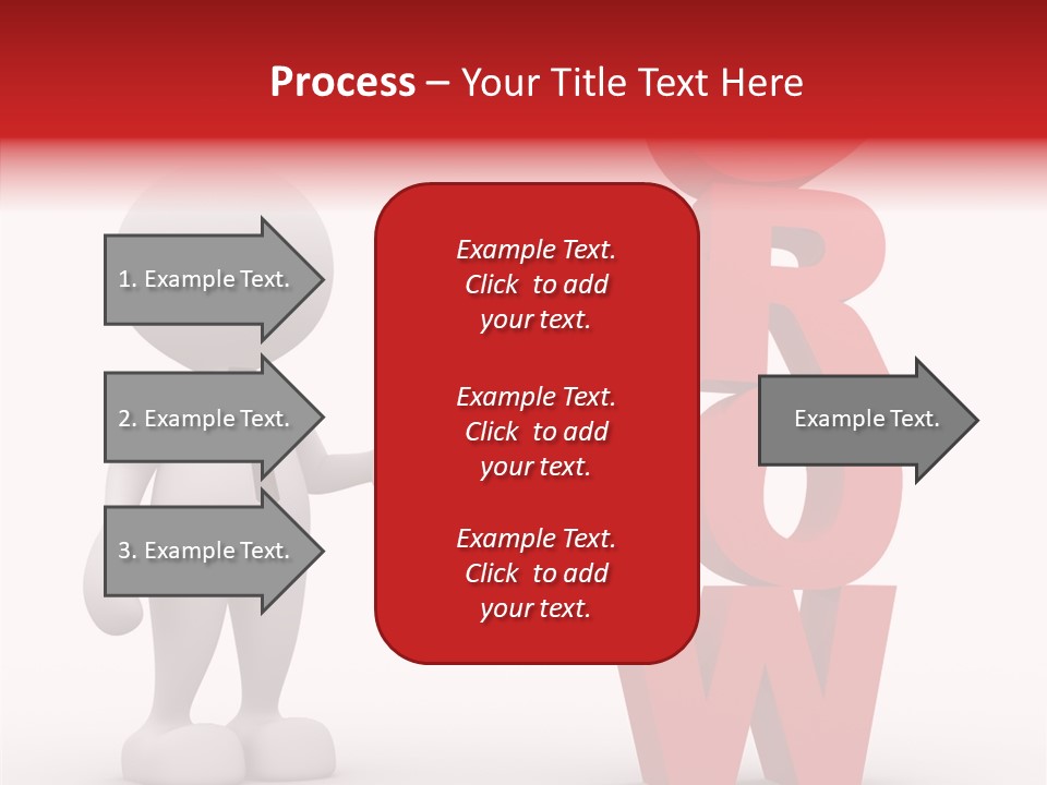 Firm Chart Grow PowerPoint Template