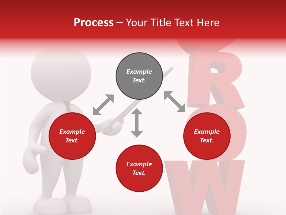Firm Chart Grow PowerPoint Template